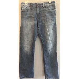 Mavi Mens Blue Jeans Denim Myles Straight Leg 34x34